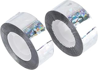 GANAZONO 2 Pçs Fita Dupla Face Para Pássaros Fita Dupla Face Externa Fita Para Pássaros Fita Dupla Face Fita Para Assustar Pombos Fita Para Pendurar Jardim Fita Para Assustar Pombos Flash