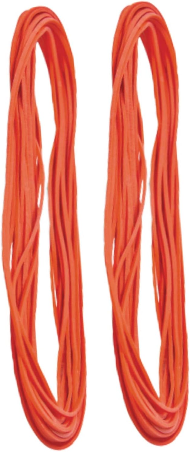 1InTheOffice Extra Large Rubber Bands Red 7" Big Rubber