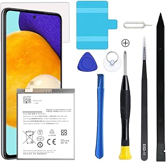 Galaxy A52 Battery,Upgraded New Battery Replacement for Samsung Galaxy A52 SM-A526 SM-A526B/DS SM-A5260&Samsung Galaxy S20 FE SM-G780 & S20 FE 5G SM-G781 with Professional Replacement Tool Kits