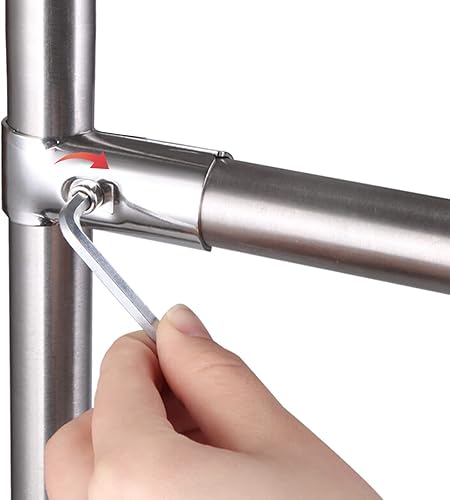 Miniatura 5 de 6 Sets of Panel T Clamps,Fine Pipe Connector Pipe Clamps,End Clamps,for "T" Clamps Into Pipe Fence Reinforcement (Applicable OD 1" or 25MM or