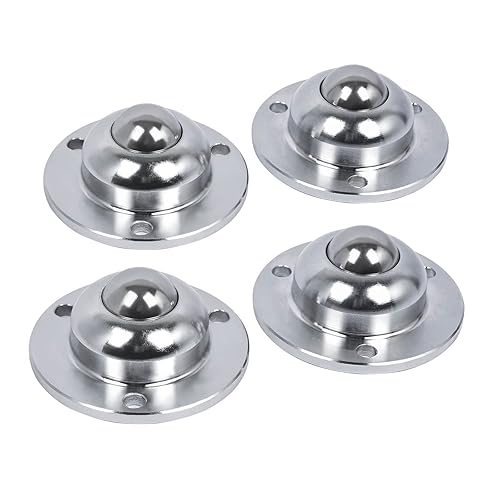 Rodamiento de transferencia de bolas de rodillos - Unidad montada en brida para equipos de transmisión, transportador de 1 pulgada, 3 agujeros,