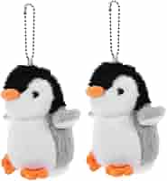 皇帝ペンギン　親子セット　ショルダーバッグ　ポーチ　Penguin Amazon.co.jp: Alasum 2個 ペンギン ペンダント ぬいぐるみ