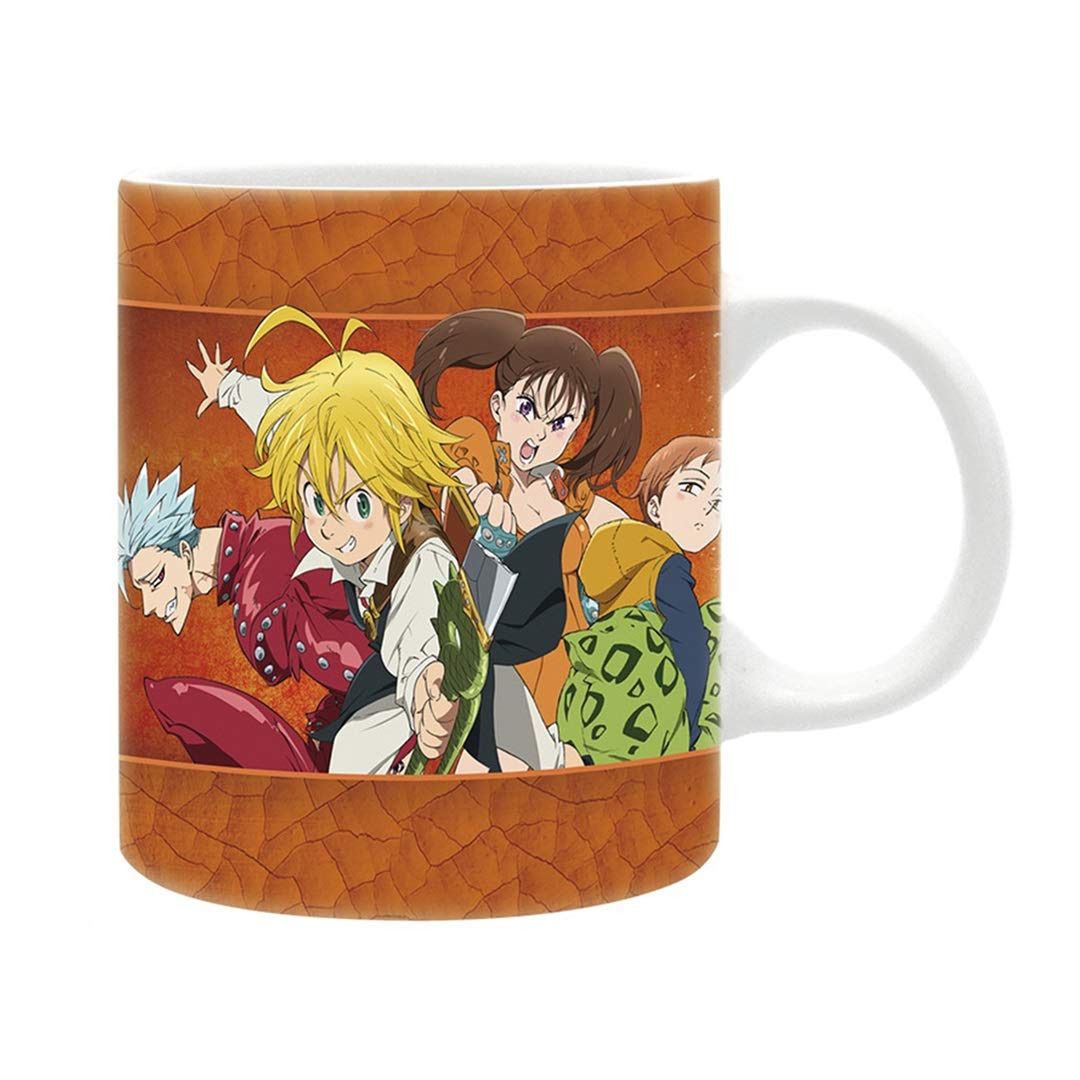 ABYSTYLE - THE SEVEN DEADLY SINS - Taza - 320 Ml - Sins