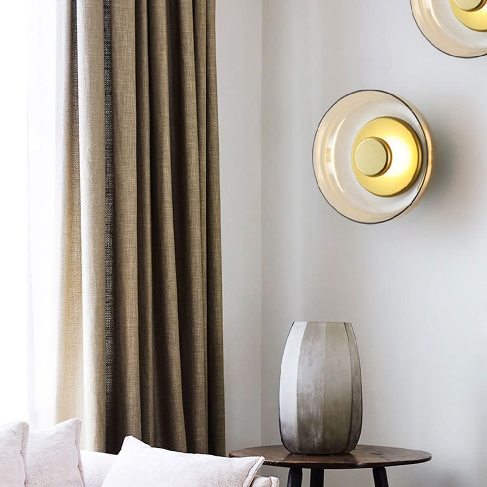 Luxus wandleuchten Kreative Glas Wohnzimmer Sofa Wandleuchte Schlafzimmer Nacht Dekorative Wandleuchte Nordic Studie Leselampe Haushalt Indoor Wandleuchte Nacht Hardware Beleuchtung(White Light