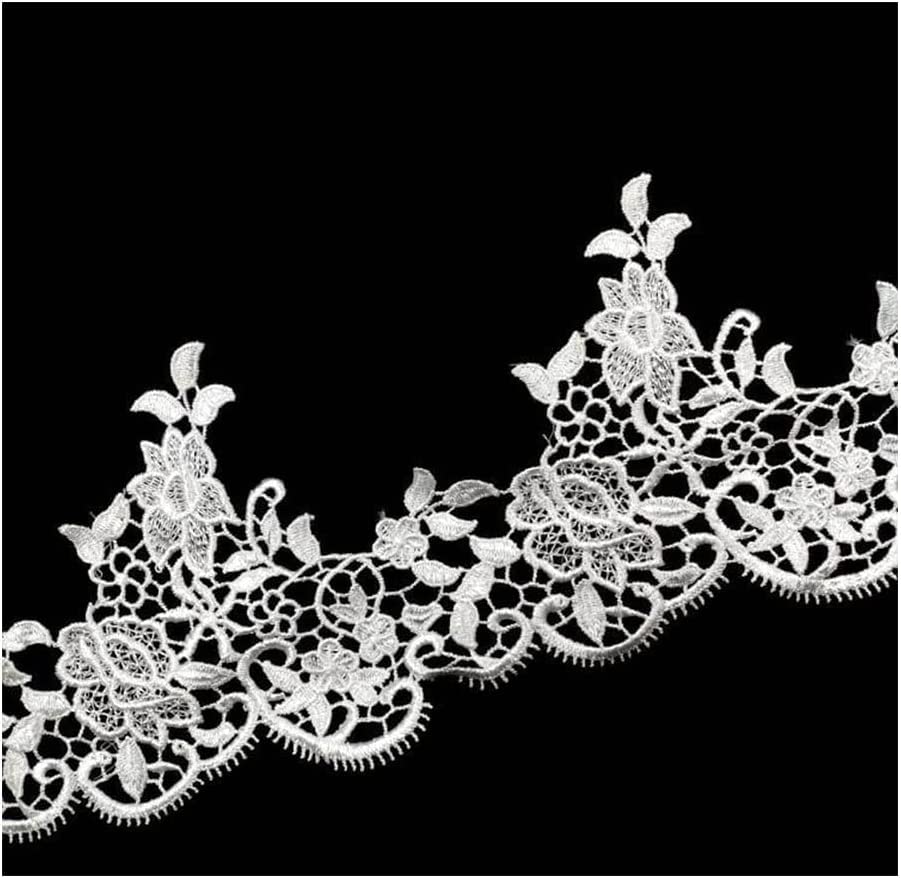 Spitzenband, hohle Blumen, Spitzenborte, zum Nähen, Hochzeit, Brautkleid, Geschenkverpackung, DIY, Kleidung, Stickerei, 15 Meter