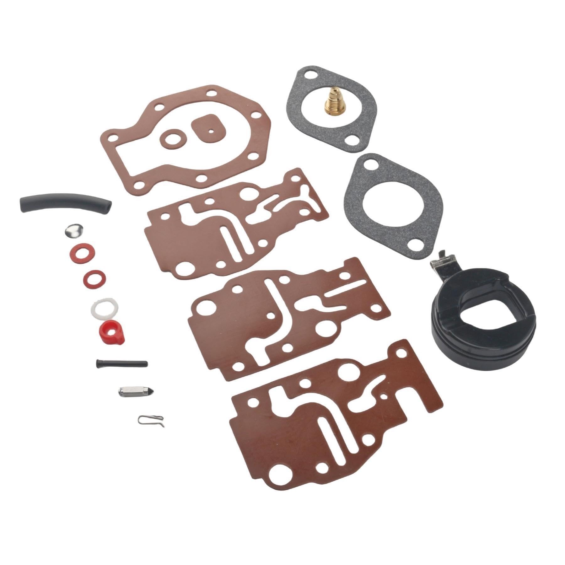 431897 pour Kit de reconstruction carburateur moteur bateau pour Johnson pour hors-bord Evinrude 6 8 9. 15 20 HP 439073