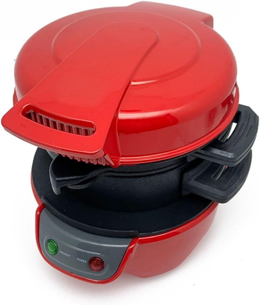 Burger Maker and Sandwich Toaster, Waffle Maker, Omelette Maker, Multi-Function Breakfast Maker for Grilling Steak, Eggs, Toast; Removable Plate, Home and Commercial(Color:Orange Color)