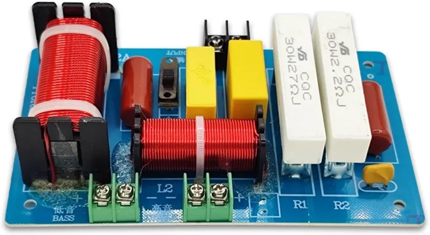 2PCS 450W 2850/2900Hz Tweeter Woofer Frequency Divider HiFi Stereo 2 Unit Filter Circuits Audio Crossover Filters