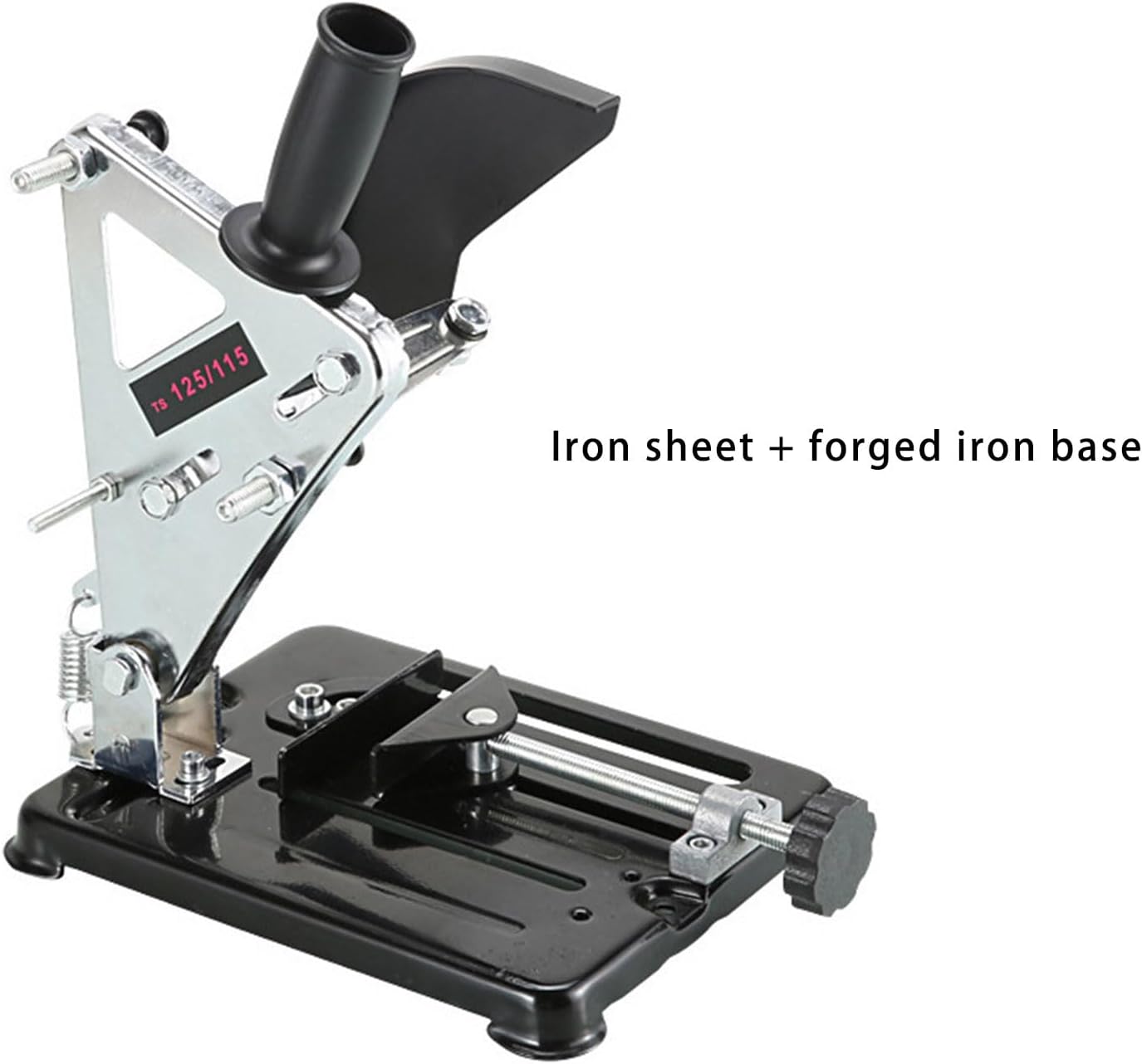 Multiposition Angles Grinder Stand Holders Secure Mounting Bracket for 100-125mm Grinders Aluminum Steel Wood Project Heavy Dutys Metal Cutting Stand