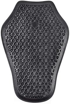 CE Level 1 Approved Motorcycle Back Protector, Black, Adult, Universal Motorbike Back Pads, Soft Motorcycle Jacket Insert Armor, Moto Dorsal Equipment