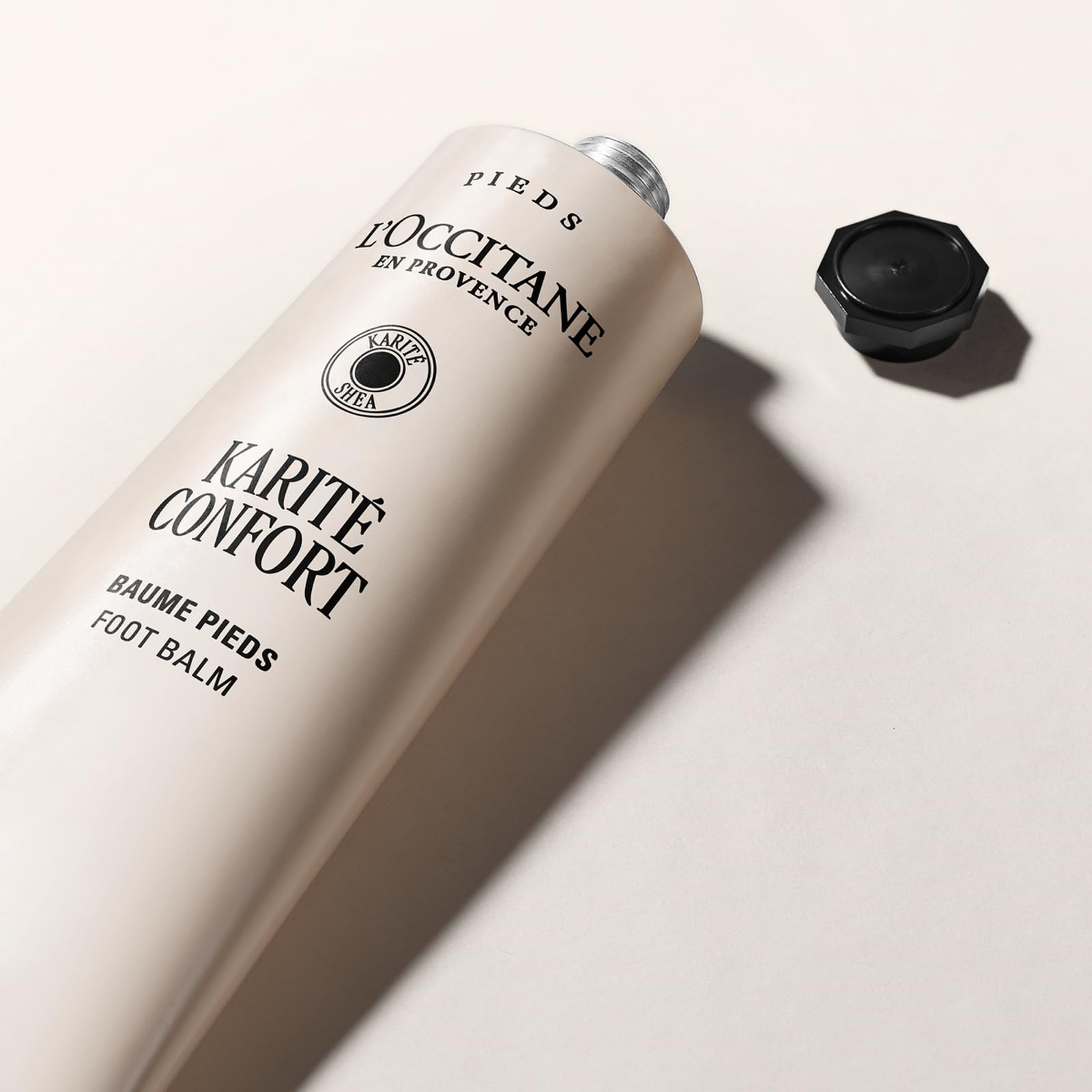 L'OCCITANE - Baume Pieds Intense Karité Confort - 150 ml - Nourrit et répare - Fabriqué en France
