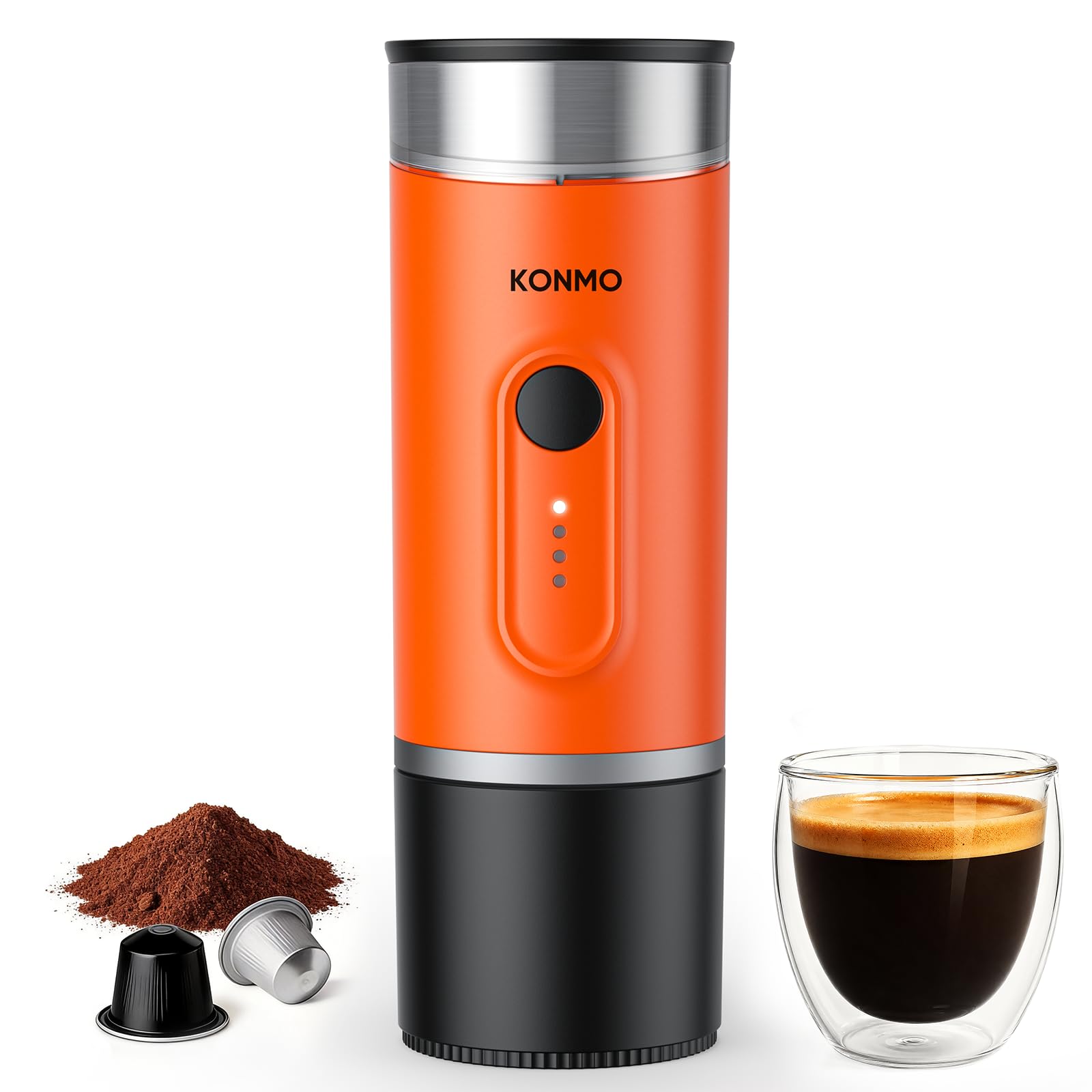 Amazon.com: MyCampix Portable Espresso Machine for Travel, Self