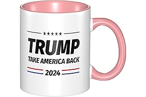 Don't Blame it on the Kids: Vote for Trump in 2024 Ceramic Coffee Mug