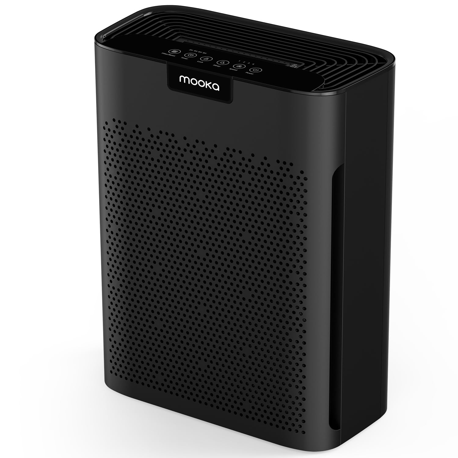 Air Purifiers for Home Large Room 2200 Ft² with Washable Filters, MOOKA HEPA Filter Pet Air Purifier for Bedroom with Fragrance, Air Cleaner for Smoke Dust Pollen Pets Hair Odor, KJ190L BlackAir Purifiers for Home Large Room 2200 Ft² with Was…