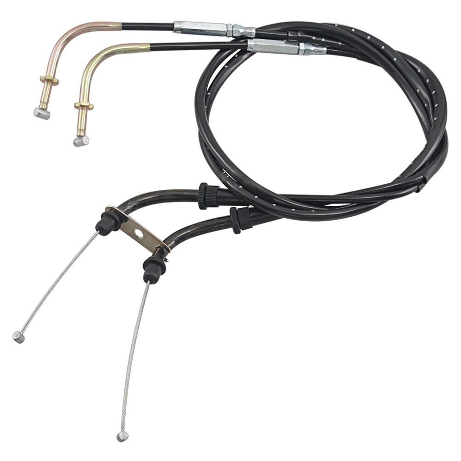 Freno Cable Compatible con Kawasaki Vulcan 900 VN900 Classic/LT 2006-2018 Accesorios de Motocicleta Cables Acelerador alargados Cable Acelerador