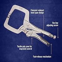 Vista 7 de IRWIN VISE-GRIP - Alicates de soldadura, liberación rápida, con abrazadera en C de bloqueo, de 11 pulgadas (IRHT82584)