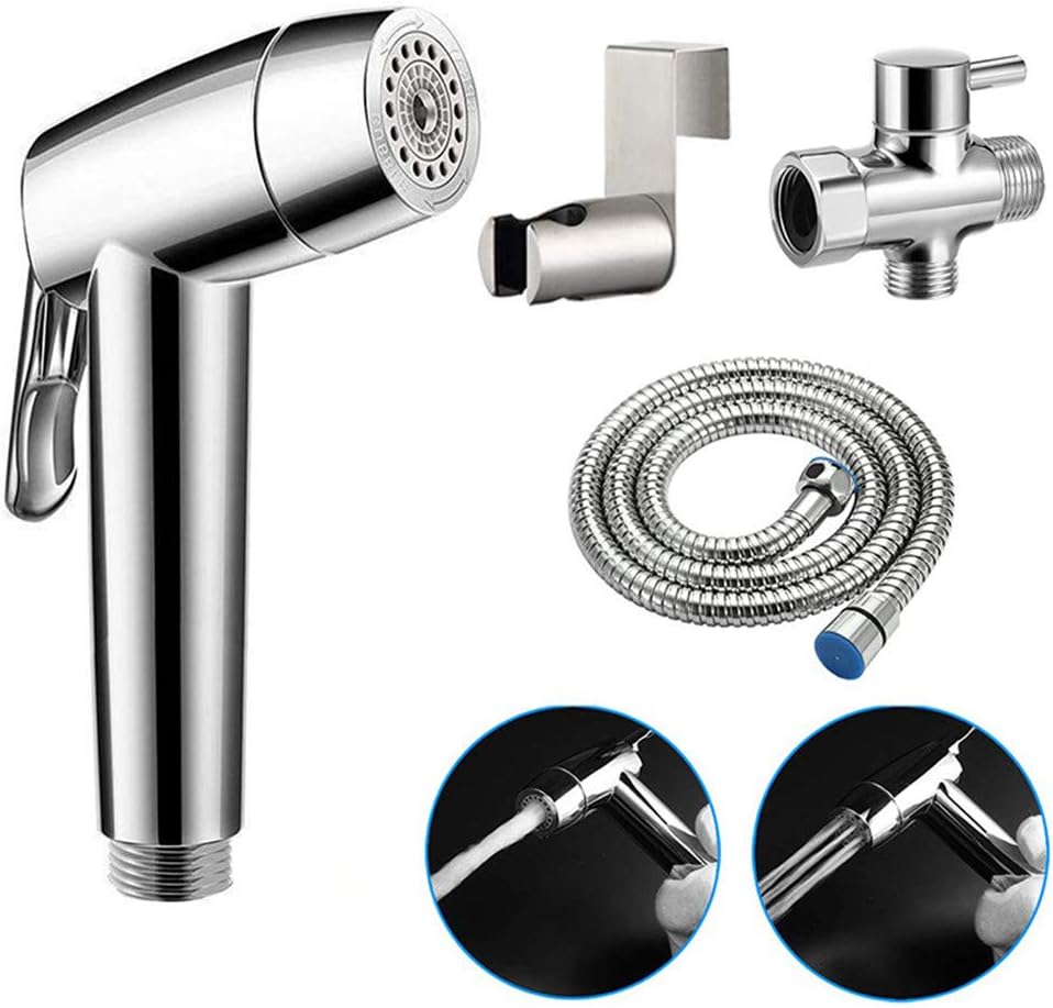spruzzatore per bidet con tubi flessibili