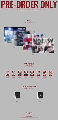 Miniatura 5 de STRAY KIDS - NOEASY Jewel Case (Vol.2) Álbum+Juego de tarjetas de fotos extra (I.N ver.)