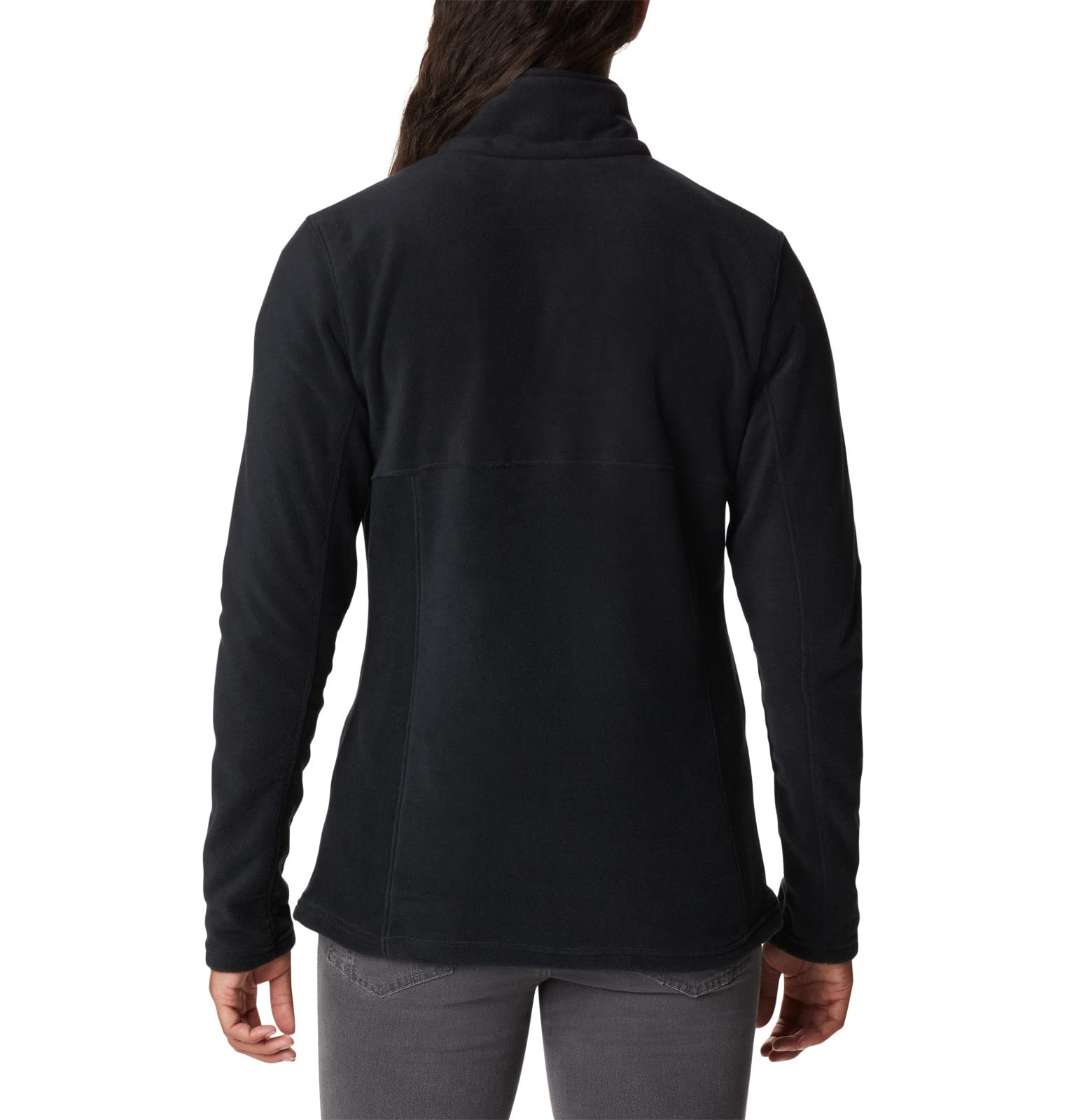 Columbia Basin Trail III Full Zip Fleece 1938041010, Womens Fleece Sweater, Black, M EU