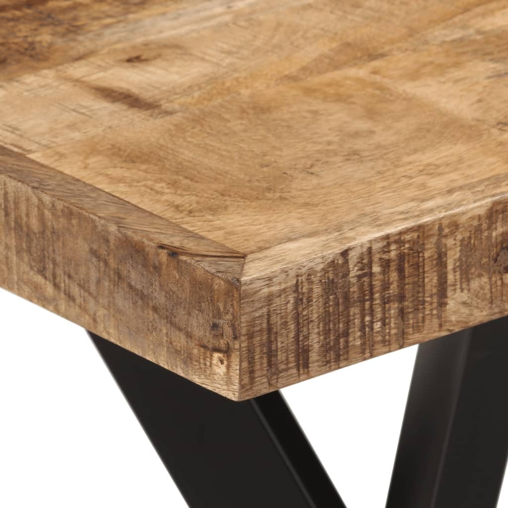 Generico Tavolo da Pranzo 110x55x75 cm in Legno Massello di Mango