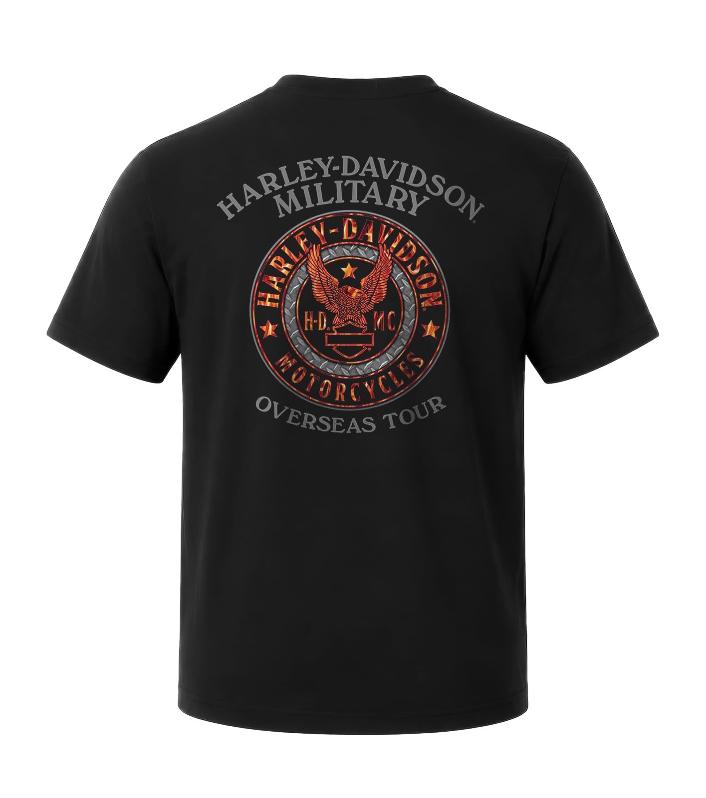 Harley-Davidson Military - Men's Graphic T-Shirt - Overseas Tour | War Bike