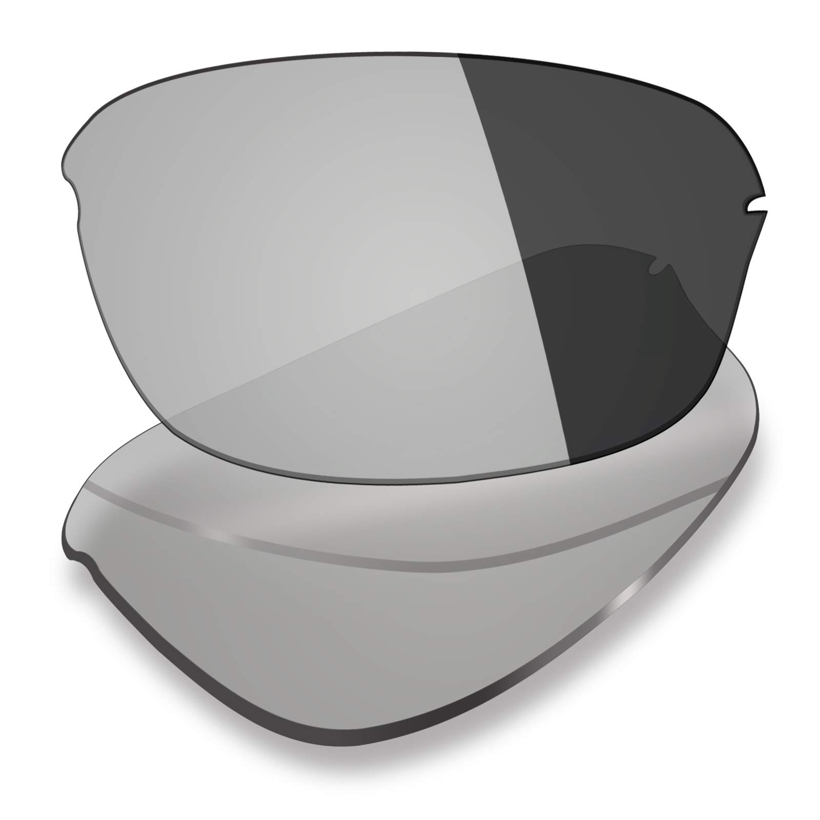Mryok Men's Polarized - Grey Photochromic Polarized Replacet Lenses For Oakley Half Wire 2.0 - Grey Photochromic