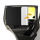 2PCS Car Side Window Sun Shades, Magnetic Sunshades for Car Windows, Front Seat Window Sunshades Privacy Curtains, Front Side Window Sun Shade Blocks Sun, Universal for SUV Truck
