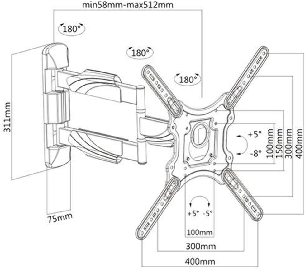 Bеѕt Sеllеr ViiRO 32 - 55 Full Motion TV Mounting Bracket - VO-TM11 Hоttеѕt Sаlеѕ ViiRO 32 - 55 Full Motion TV Mounting Bracket - VO-TM11