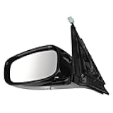 Driver Side Mirror Assembly Power Paint to Match Smooth Foldaway Compatible with 2011-2012 Infiniti G25 Base 2009-2013 G37 Sport Sedan 2009-2013 G37 Journey Sedan 2009-2010 G37 Base Sedan