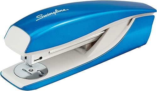 Miniatura 1 de Swingline Grapadora, serie NeXXt Wow, engrapadora de escritorio, capacidad de 40 hojas, azul (55047036)