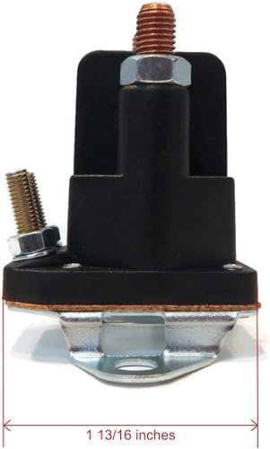 Miniatura 3 de Solenoide de arranque de repuesto para segadoras Troy Bilt 1752137, 1753539