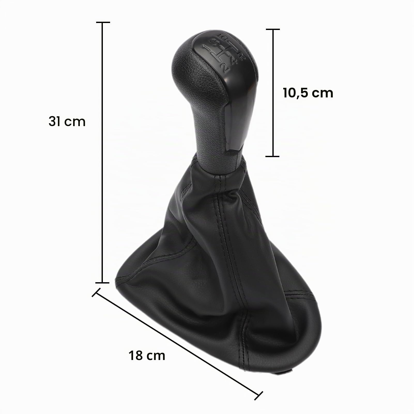 KASturbo Pomello del cambio a 5 velocità compatibile con Spark 2011 2012 2013 2014 2015 2016