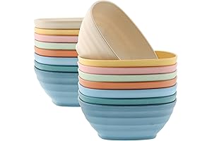 Reusable Bamboo Bowls, Say No to Plastic Forever