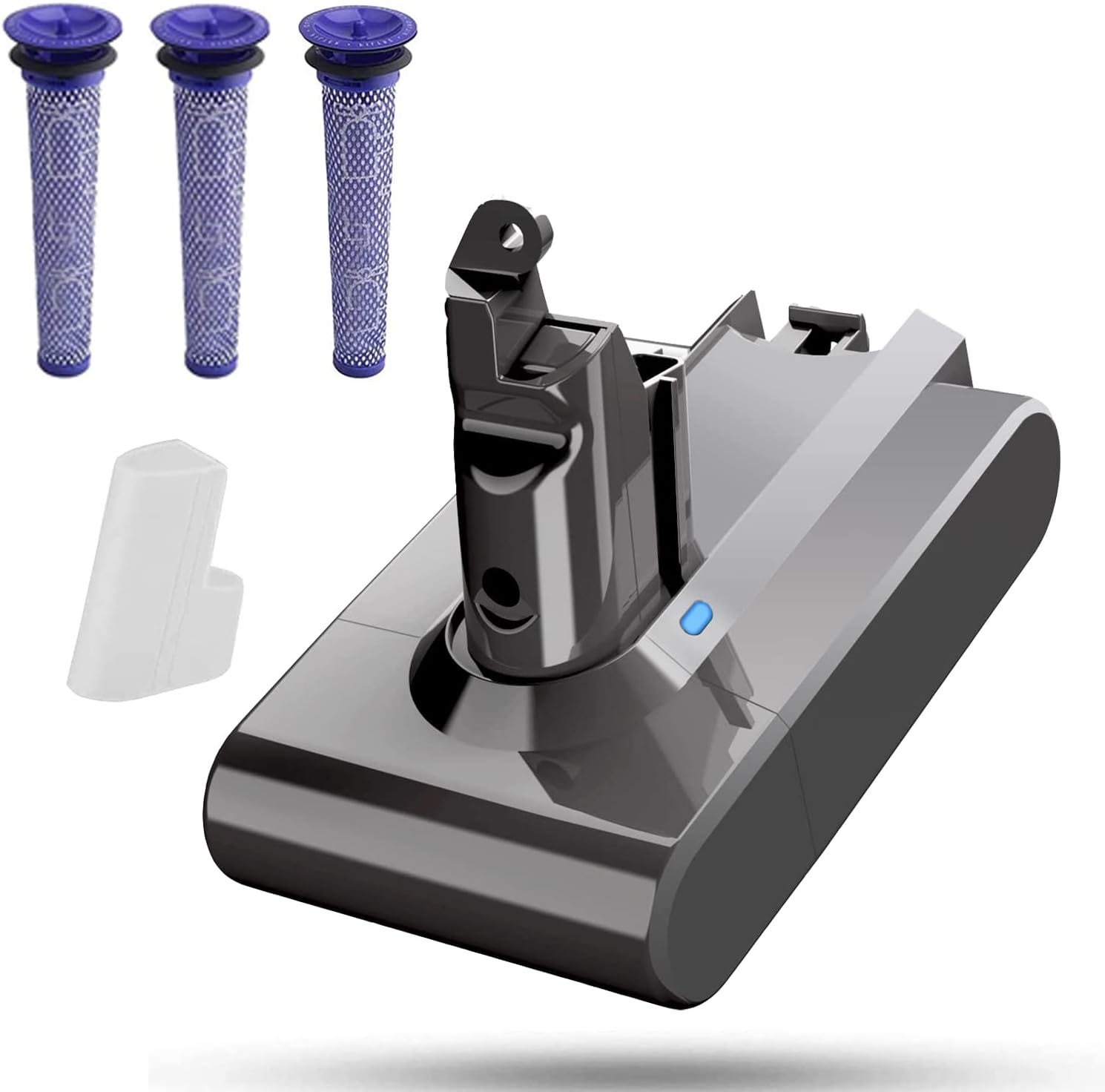 For Dyson V6 Battery 4600mAh 21.6V Replacement Battery for Dyson V6 SV03 SV04 SV05 SV06 SV07