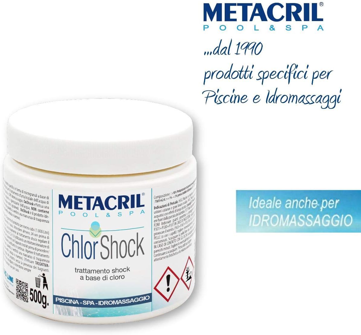 filtro al cloro per piscina