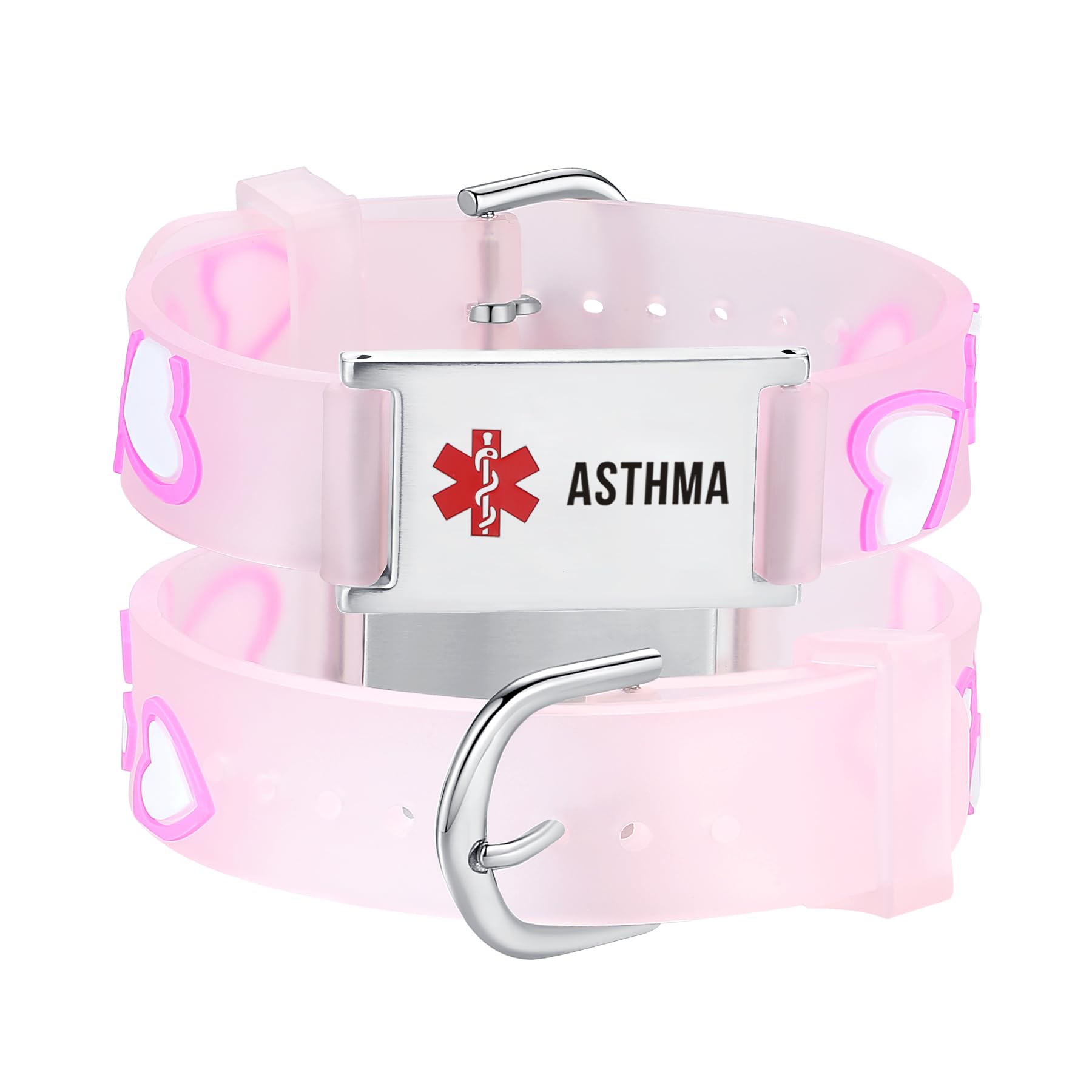 LinnaLove cartoon medical alert id bracelets Parents gift to Son, daughter, brother, sister