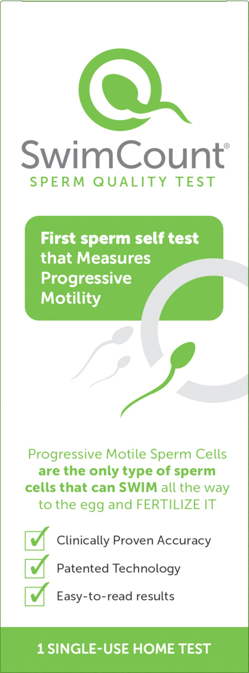 SwimCount At-Home Male Fertility Test