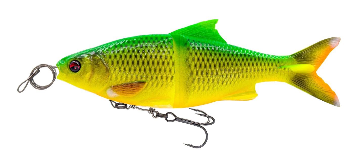 Savage Gear 3D Glide Roach Swimbait, Weight: 170g, Size: Size 1/0, Length: 23 cm, Colour: Fire Roach