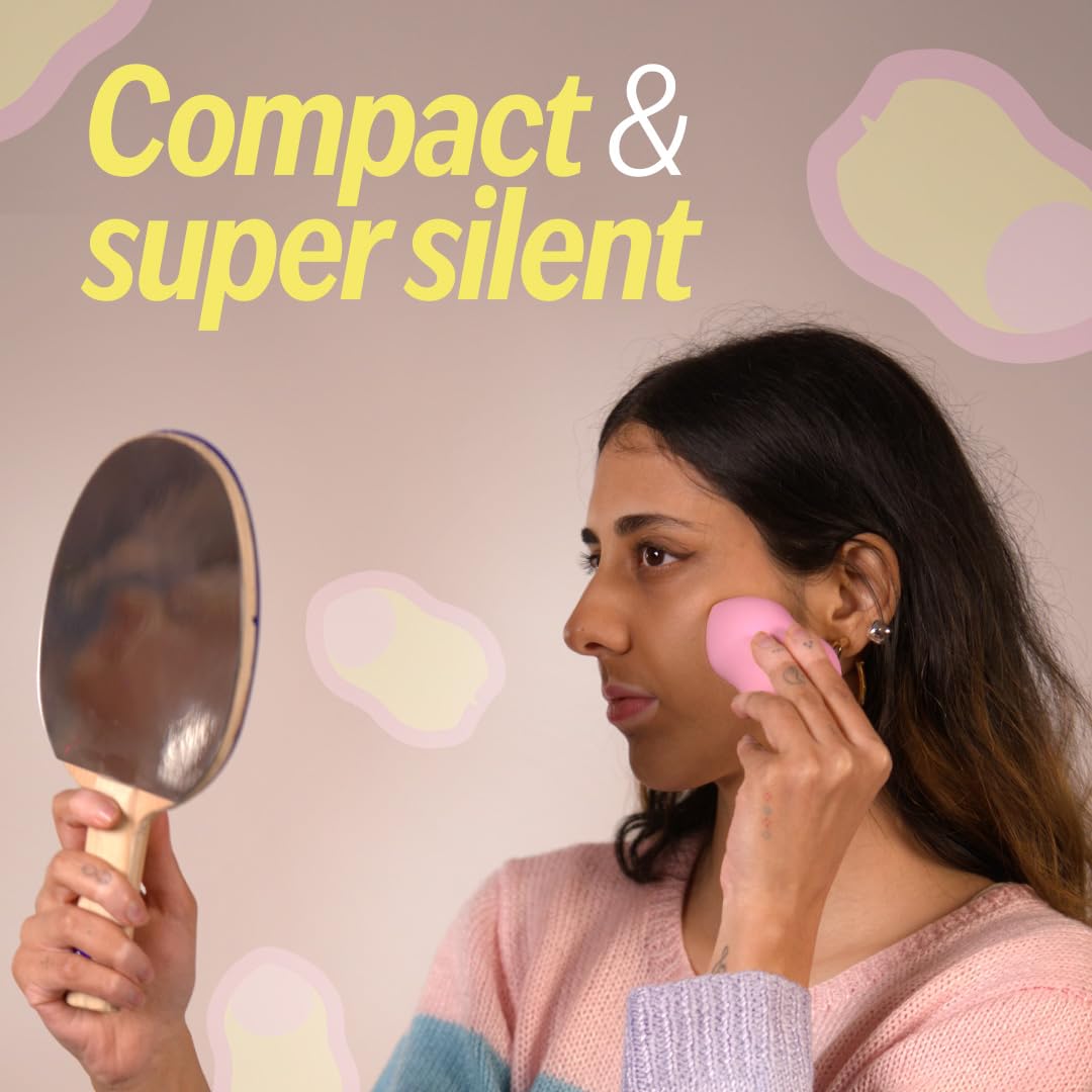 That Sassy Thing Tickle Full Body Electric Pain Relief Massager, Electric, Rechargeable, Waterproof, Mini Massage Machine, 120 Days Warranty - Pastel Pink That Sassy Thing Tickle Full Body Electric Pain Relief Massager, Electric, Rechargeable, Waterproof, Mini Massage Machine, 120 Days Warranty - Pastel Pink