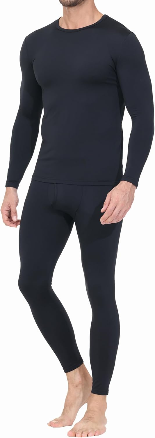Thermal Underwear for Men Long Johns Base Layer Regular/Tall Top and Bottom Set Pajamas Cold Weather Winter Clothes Thermal Underwear for Men Long Johns Base Layer Regular/Tall Top and Bottom Set Pajamas Cold Weather Winter Clothes