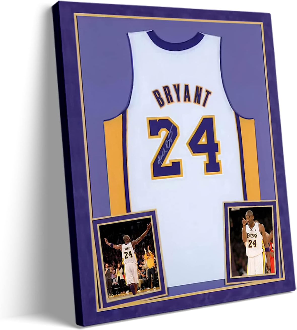 B.B.F MAKE Kobe Bryant Motivation Painting Wall Art Poster and Print, Jersey Wall Art Decor Poster for boy's room Bedroom Home Decor