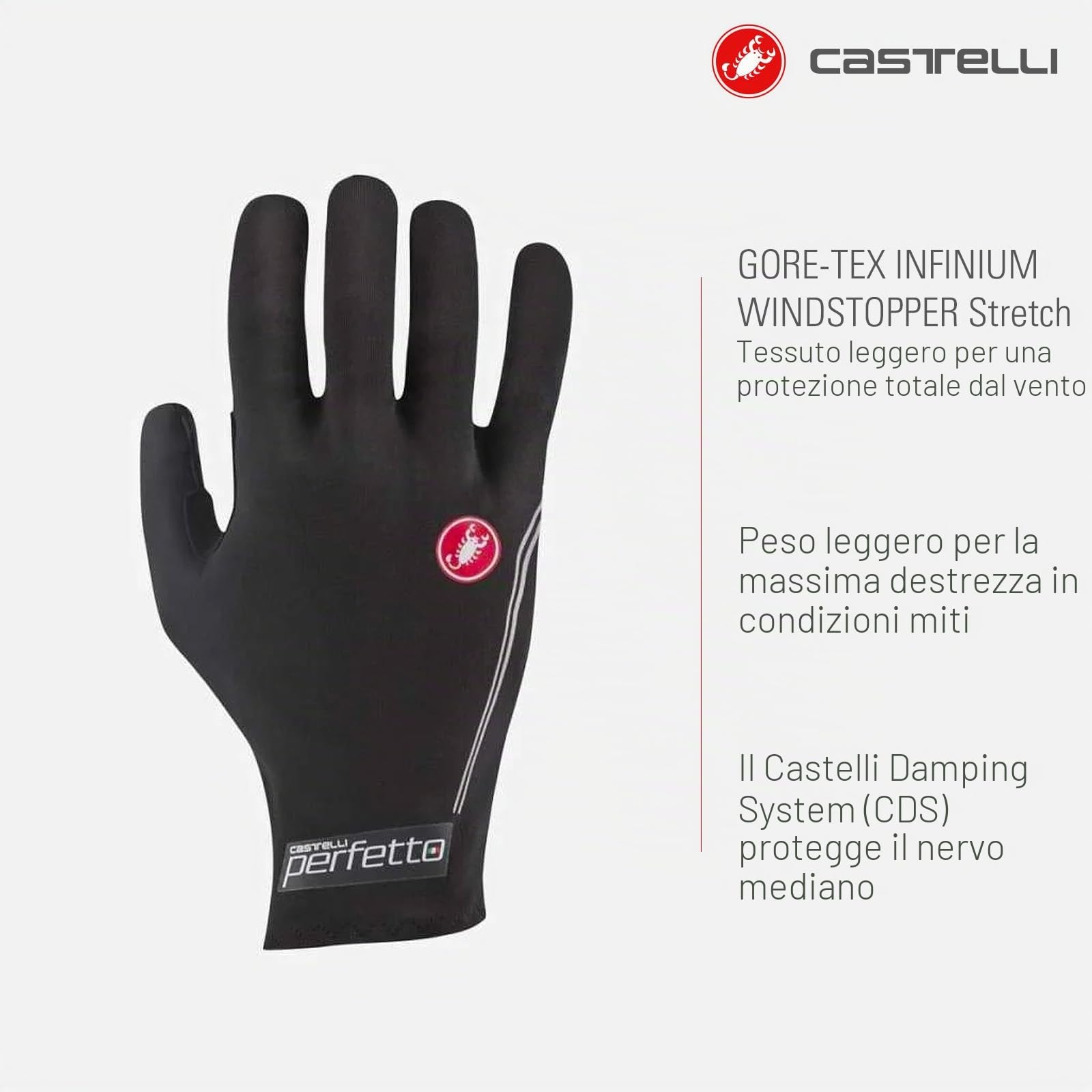 Castelli Perfetto Light Glove - Guanti Sportivi Uomo