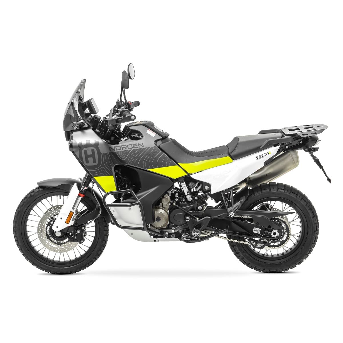 Porte-Bagages arrière Compatible avec Husqvarna Norden 901 21-22 Top Case SLP