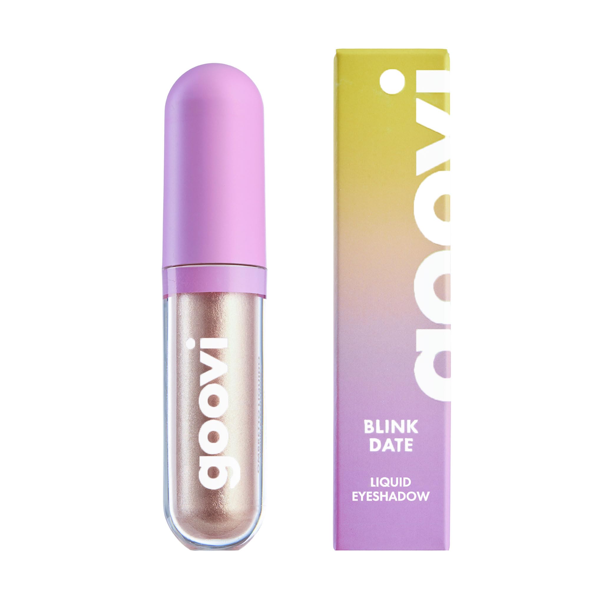 GOOVI Blink Date Liquid Eyeshadow - Strahlender Mousse-Lidschatten mit 3D-Glanz - 4,5ml