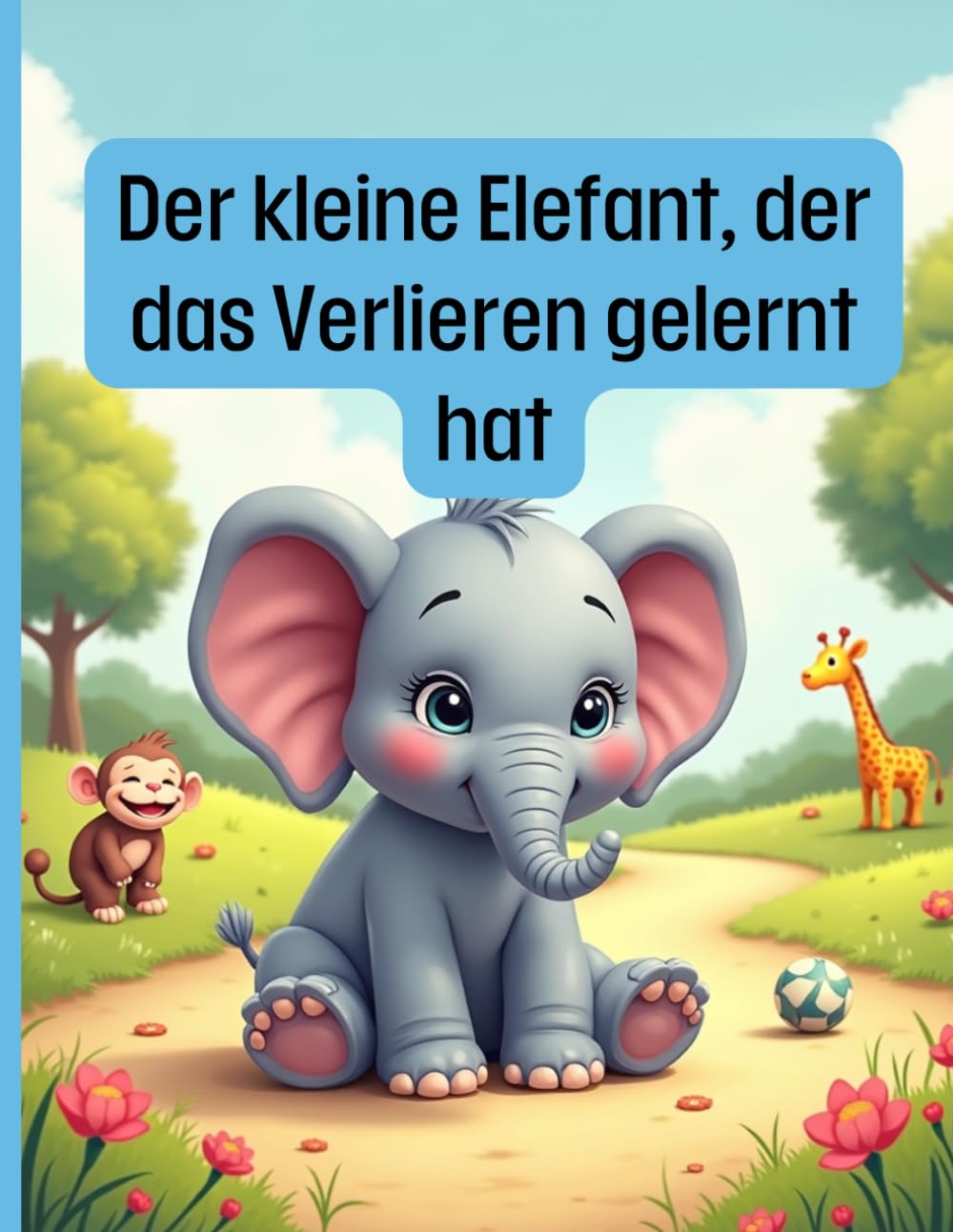 Der kleine Elefant, der das Verlieren gelernt hat: Eine Geschichte für Kinder darüber, wie man mit einem Lächeln verliert | Für Kinder von 4–8 Jahren ... über Freundschaft, Gefühle und Fair Play