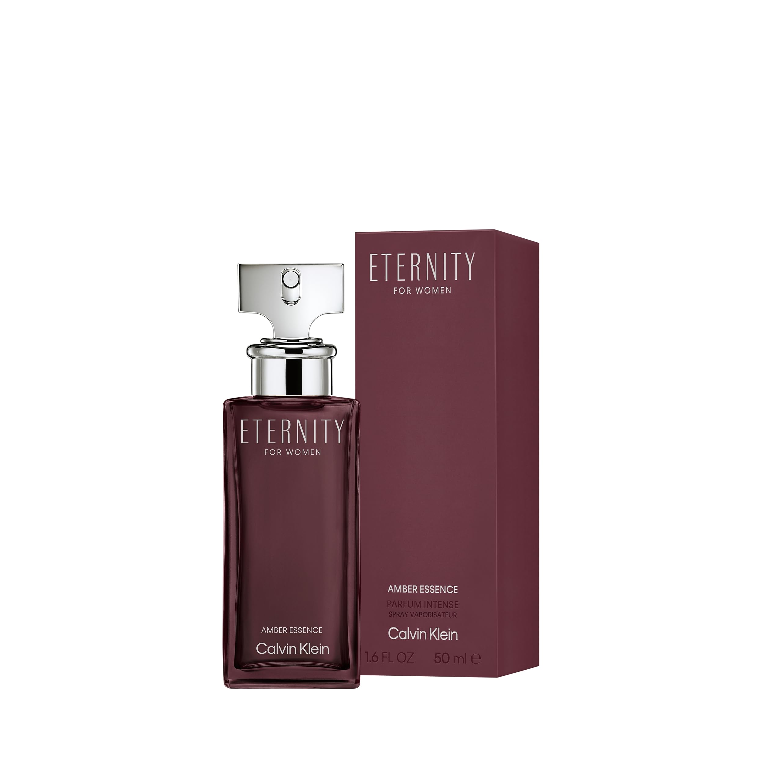 CALVIN KLEIN Eternity Amber Essence para Mujer | Fragancia femenina con esencia de raíz de angélica y maderas ahumadas | Intensidad alta | 100 ml
