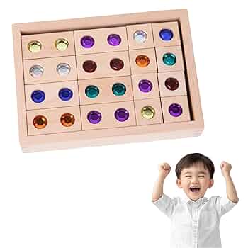 ジュエル積み木 Amazon | ジュエル積木 ウッドクロス32ピース【親子で夢中！宝石