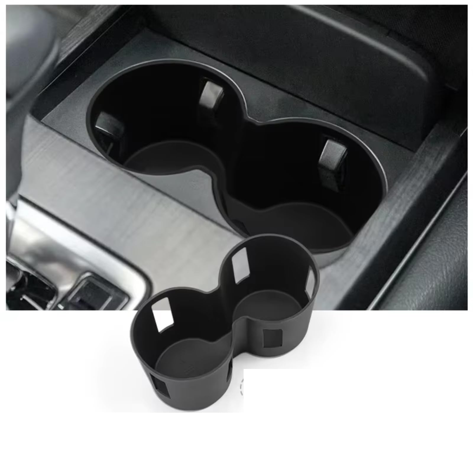 portabicchiere veicolo Accessori Interni Portabicchieri Console Centrale Auto Forniture Ricambio Compatibile Con Toyota Per Fortuner 2015-2024