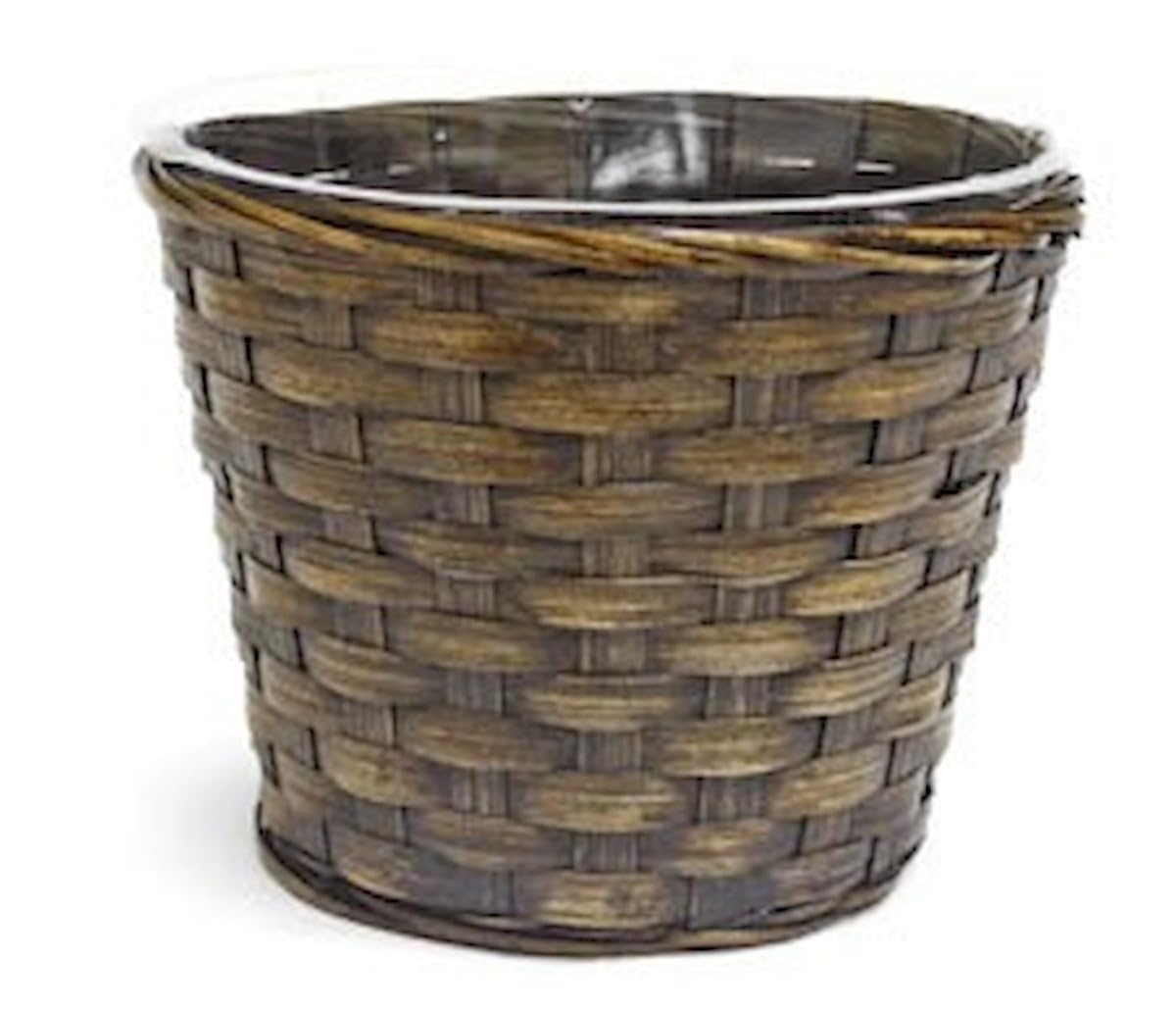 212 Main Woven Brown Pot Planter