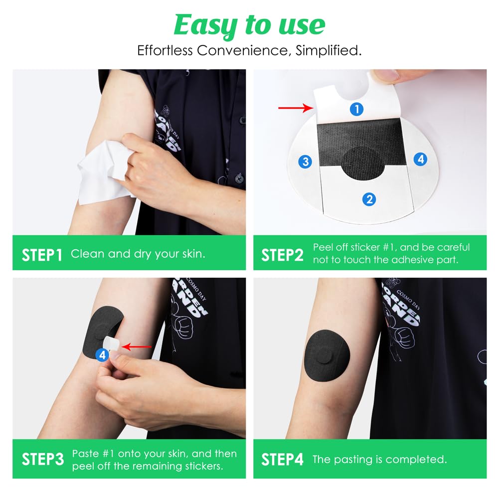 Clear Patches fo Freestyle Libre 3 - 20 pack | Not Just a Patch